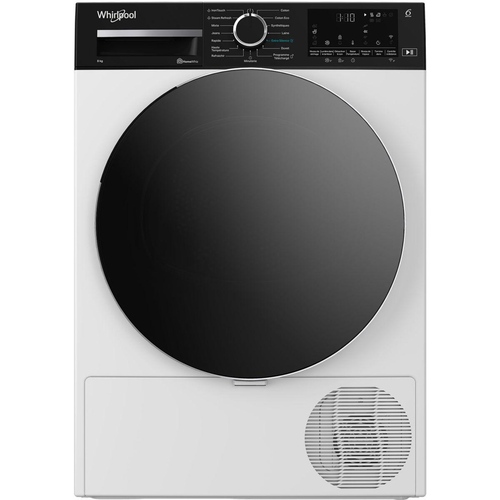 Whirlpool Sèche linge pompe à chaleur cwd86mwbrfr