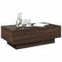 Voir la diapositive 5 : VIDAXL Table basse avec LED chene marron 90x50x30 cm bois d'ingenierie