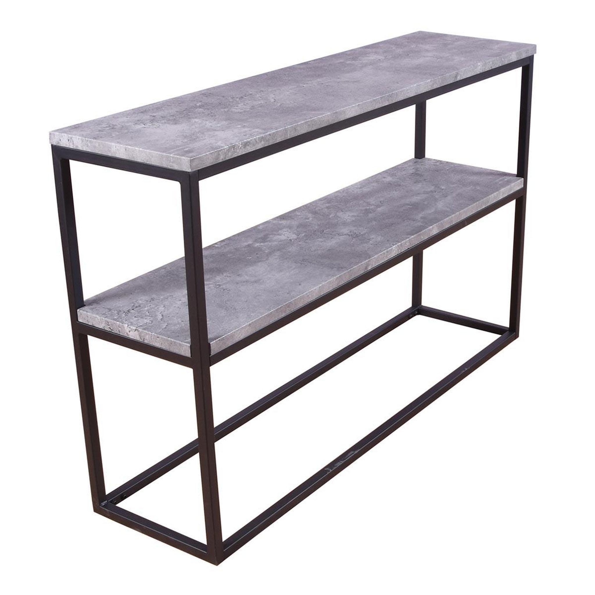 Paris Prix Console design double  rise  110cm gris & noir
