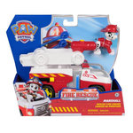 PAW PATROL Figurine et véhicule Paw Patrol Pat'Patrouille Fire Rescue Marcus