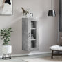 Voir la diapositive 3 : VIDAXL Armoire murale gris beton 34,5x34x90 cm
