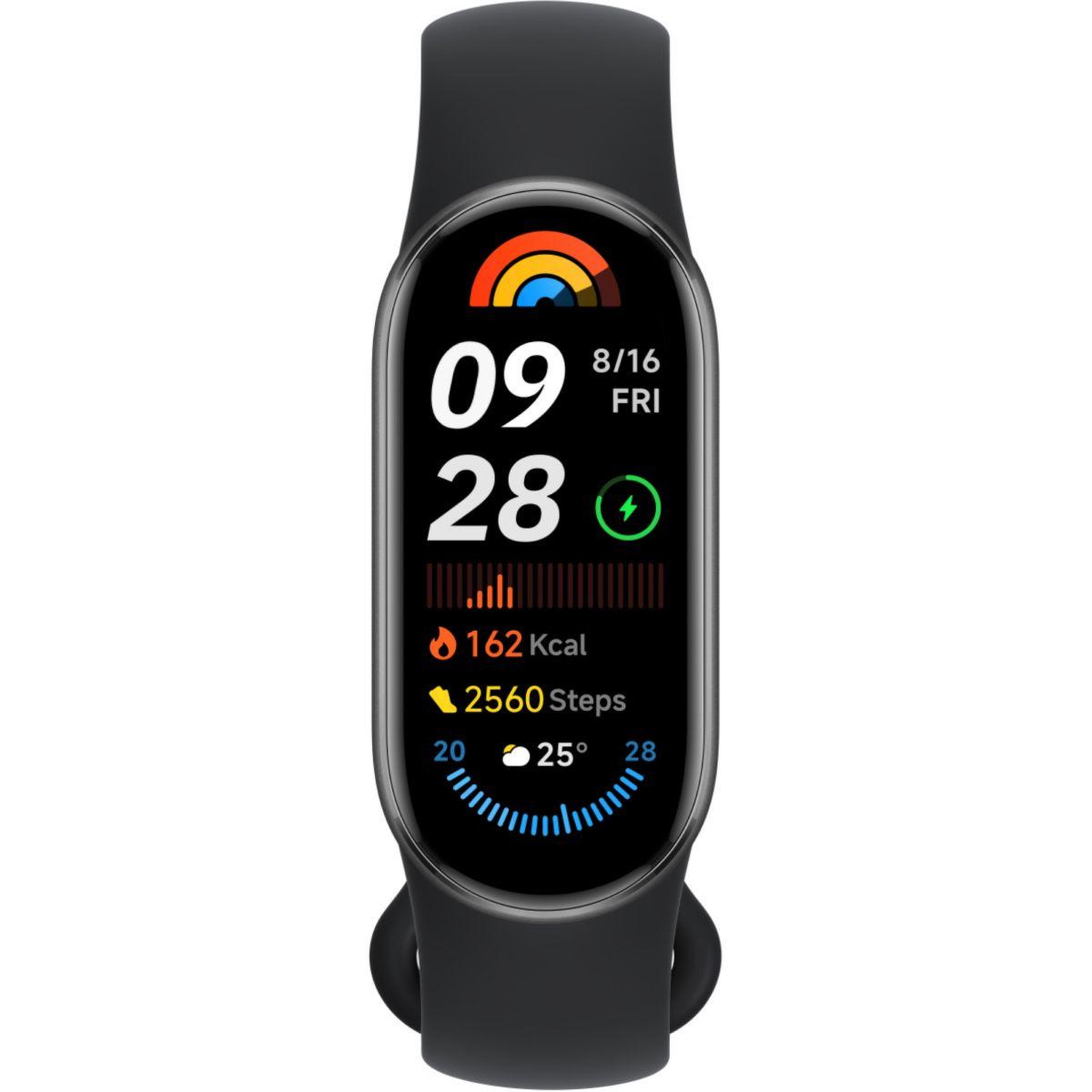 Voir la diapositive 2 : XIAOMI Montre connectée Smart Band 9 Noir Minuit