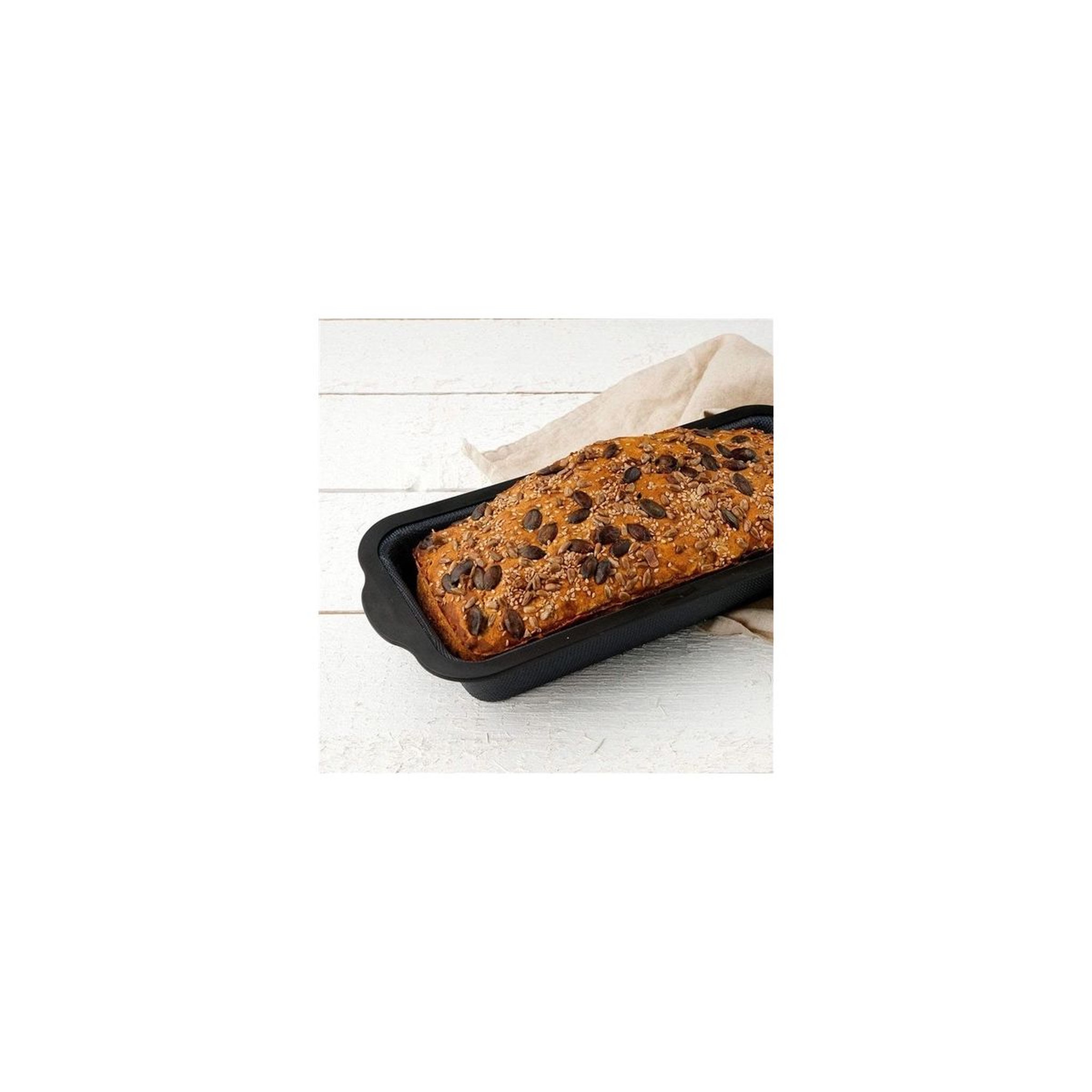 Moule à cake 31,5cm en silicone et fibre de verre