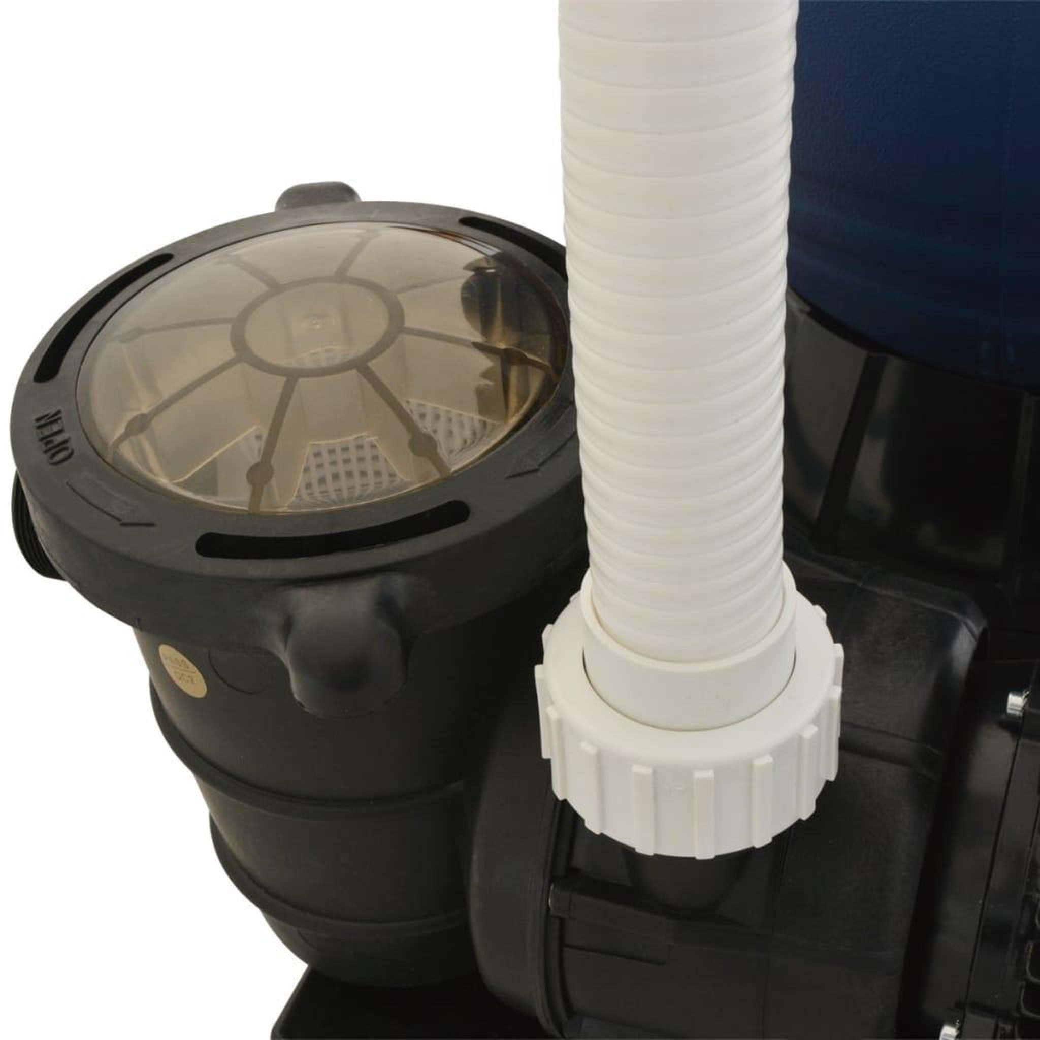 Voir la diapositive 3 : VIDAXL Pompe de filtration a sable 1000 W 16800 l/h XL