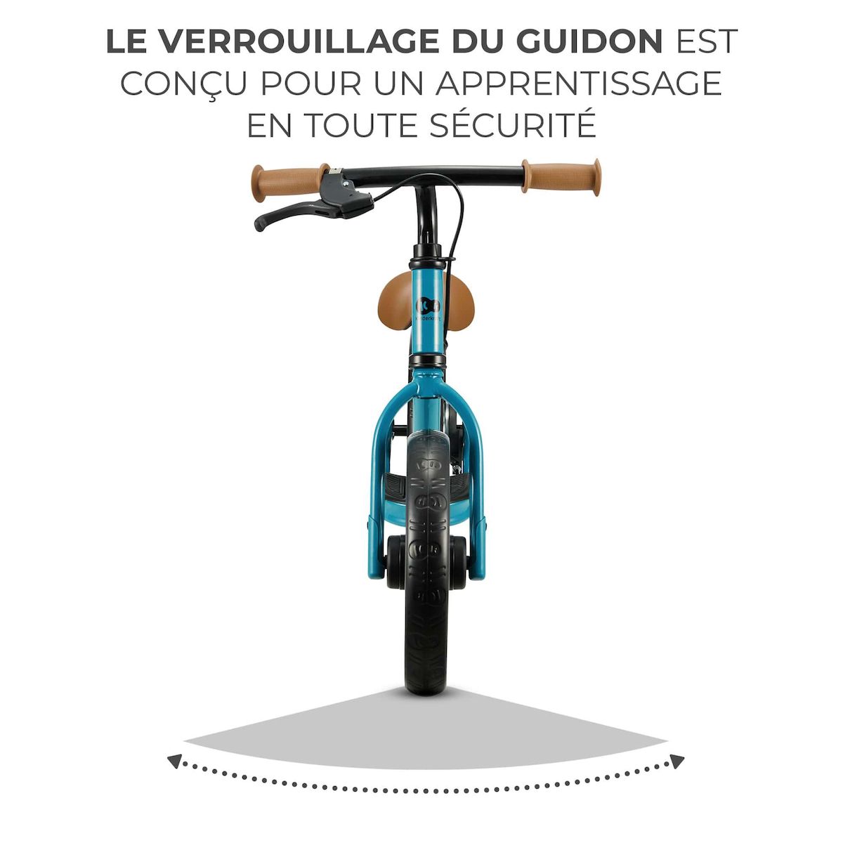 KINDERKRAFT Draisienne enfant avec frein a tambour modele espace