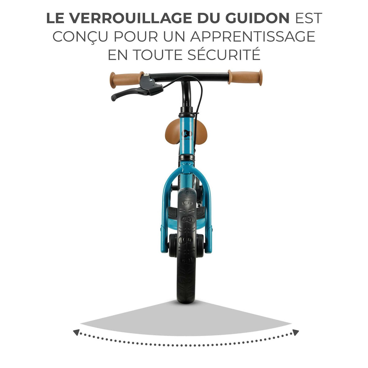 KINDERKRAFT Draisienne enfant avec frein a tambour modele espace