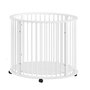 Voir la diapositive 1 : Vipack Parc bébé 90cm bois blanc