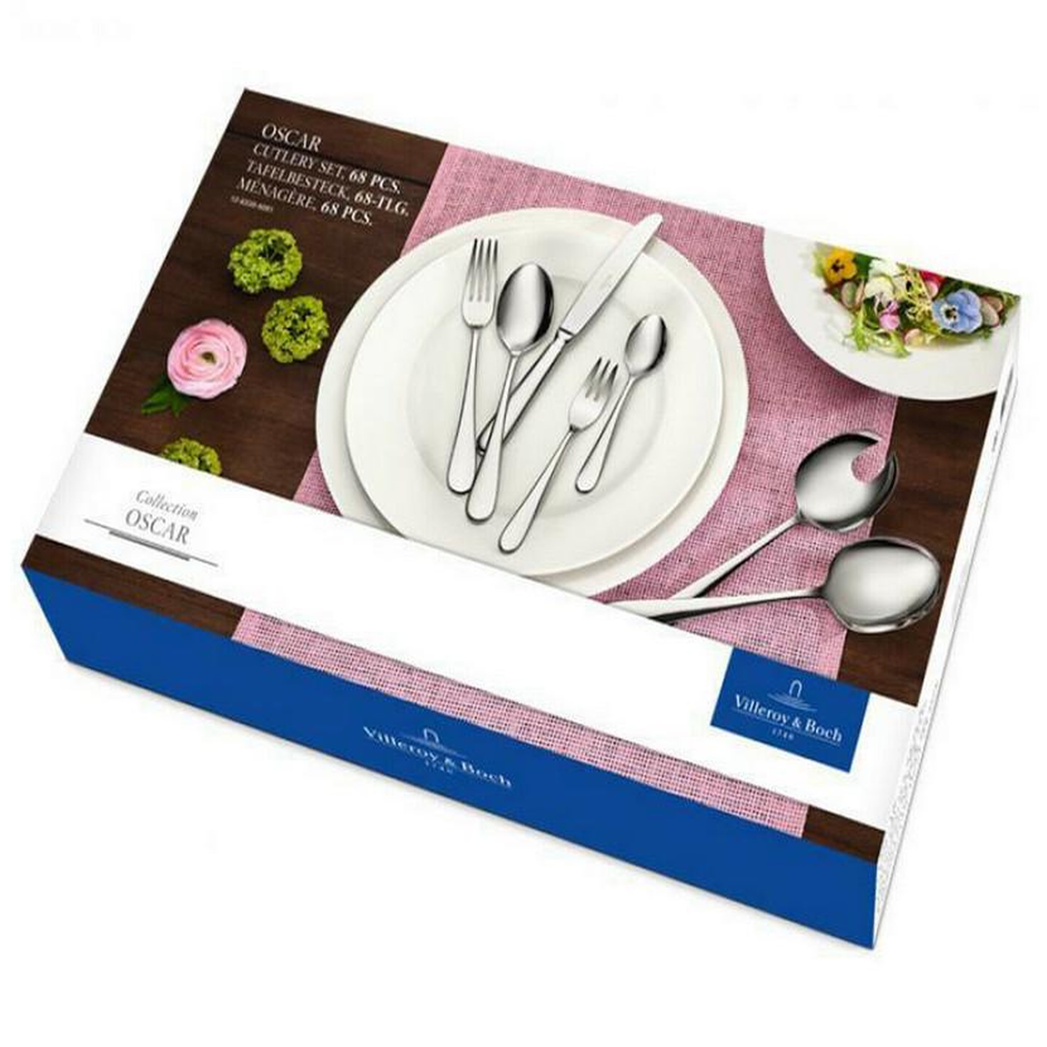 Voir la diapositive 2 : VILLEROY & BOCH Ménagère 68 pièces inox - 12-6339-9081