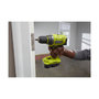 Voir la diapositive 3 : Ryobi Perceuse-visseuse Brushless RYOBI 18V One+ - 1 batterie 2.0 Ah - 1 batterie 5,0 Ah - R18DD7-252S