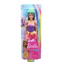 BARBIE Princesse Barbie Dreamtopia - cheveux bruns et bleus