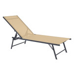 WERKAPRO Transat réglable crème 5 positions WERKA PRO