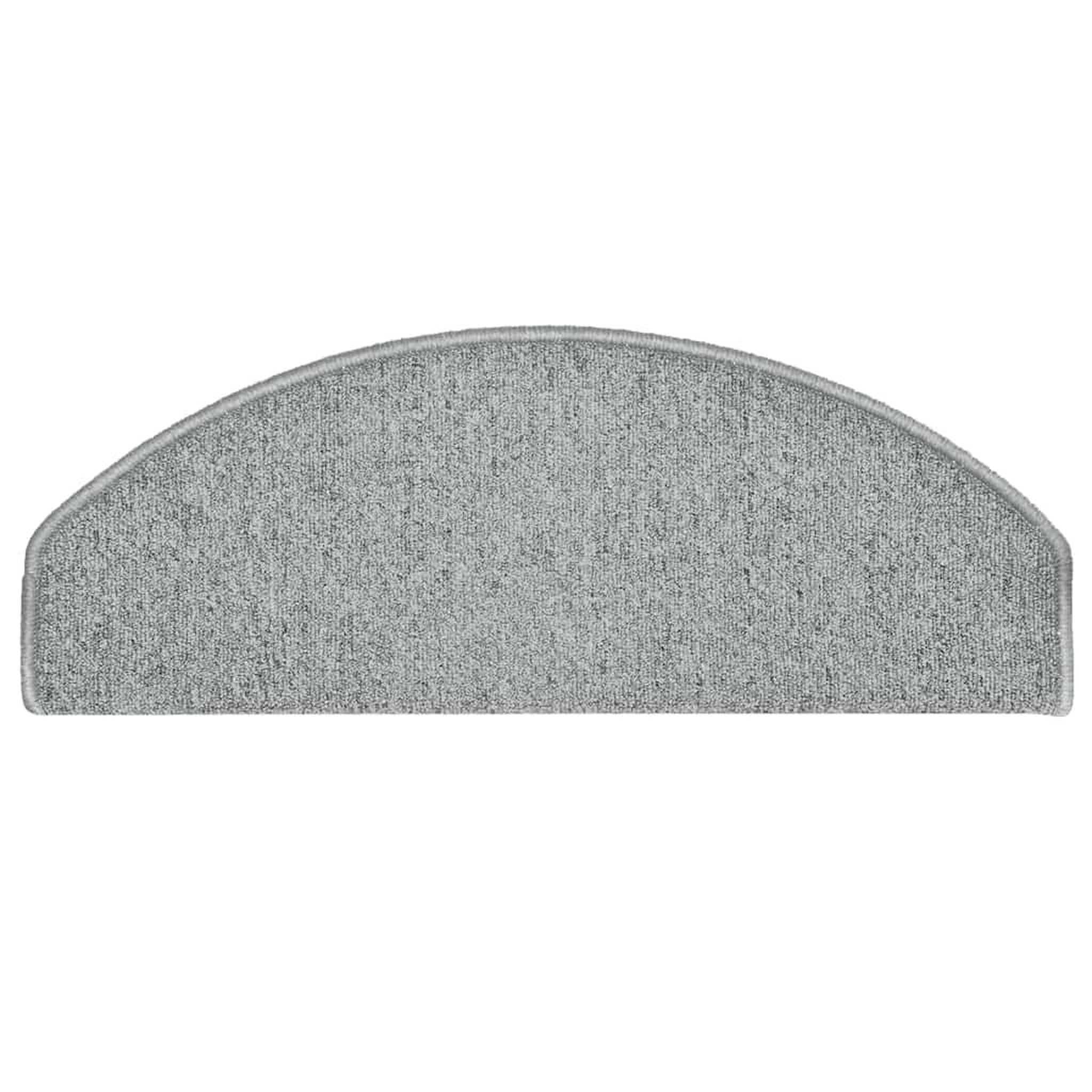 Voir la diapositive 4 : VIDAXL Tapis d'escalier 30 pcs gris clair 65x24x4 cm