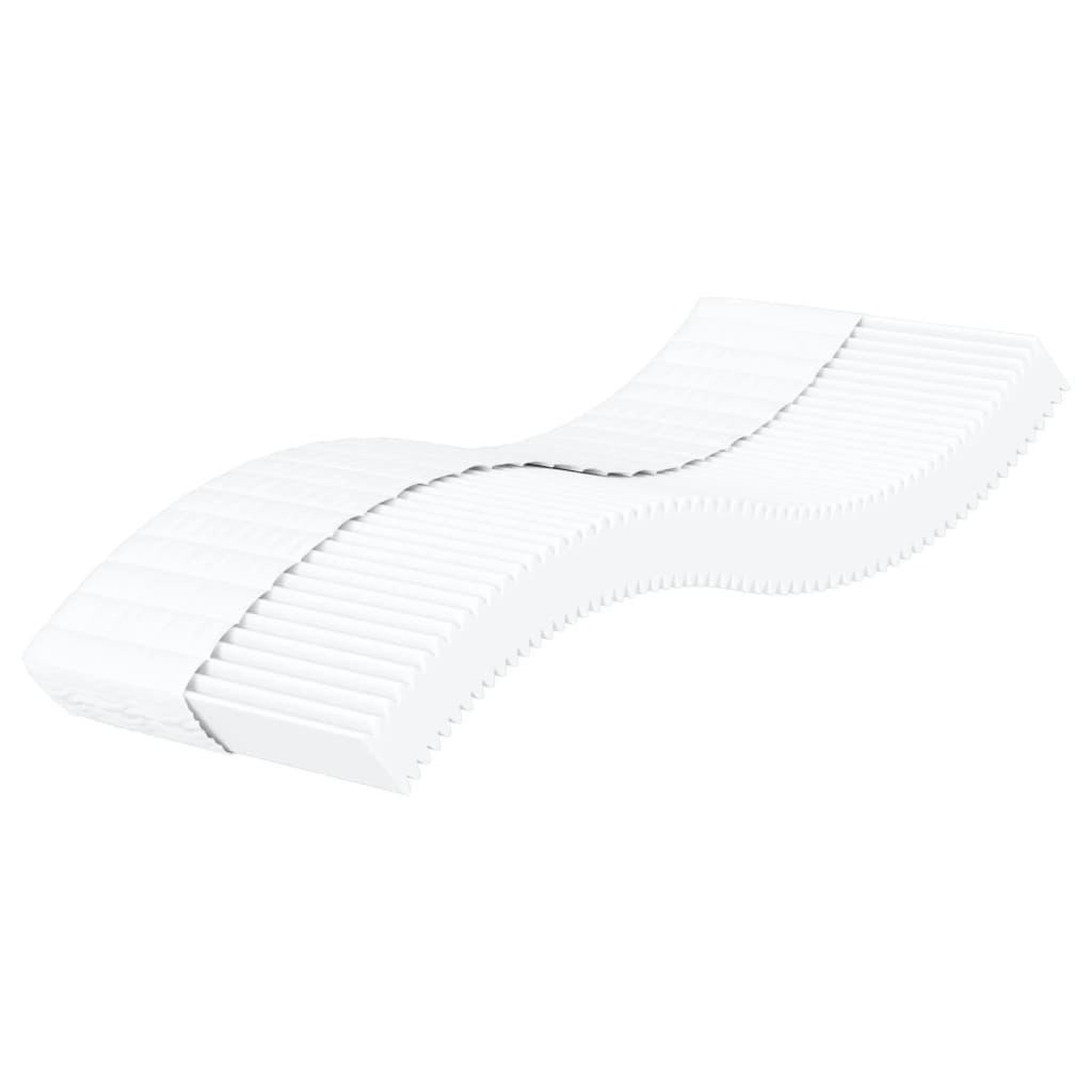 Voir la diapositive 5 : VIDAXL Lit de jour avec matelas blanc 90x200 cm similicuir