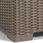 Voir la diapositive 5 : Keter Keter Table d'exterieur California Cappuccino 198074