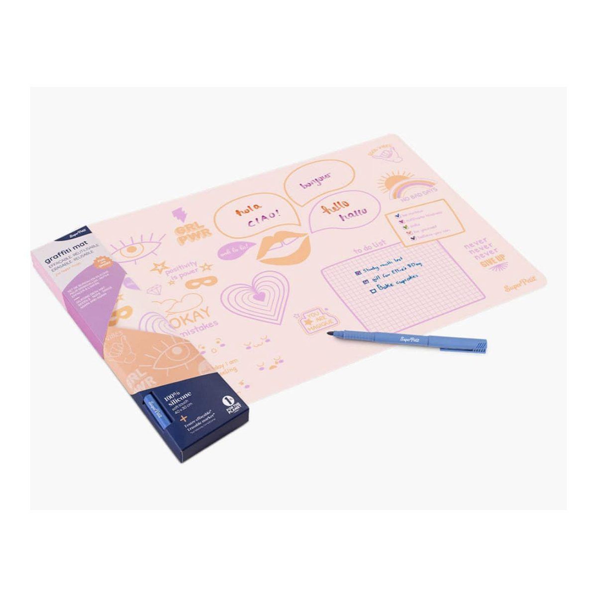 Voir la diapositive 2 : SUPER PETIT Set de bureau - for super teens