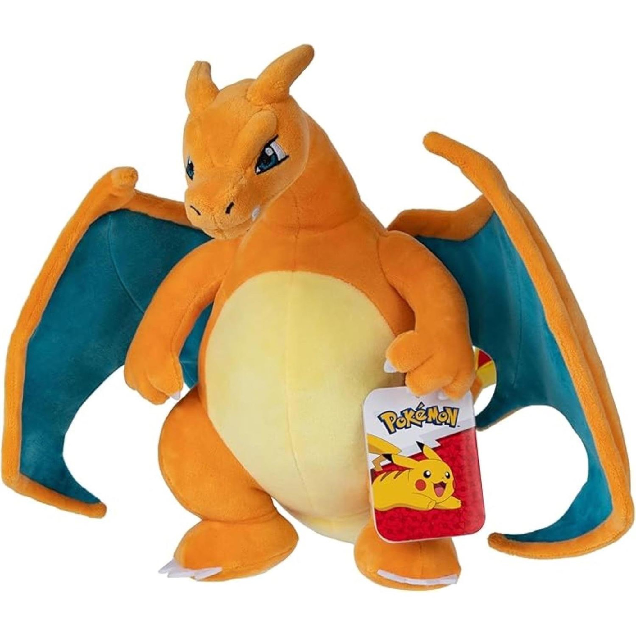 Voir la diapositive 3 : Pokemon Peluche  dracaufeu 30cm