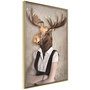 Voir la diapositive 1 : Paris Prix Affiche Murale Encadrée  Animal Alter Ego Moose