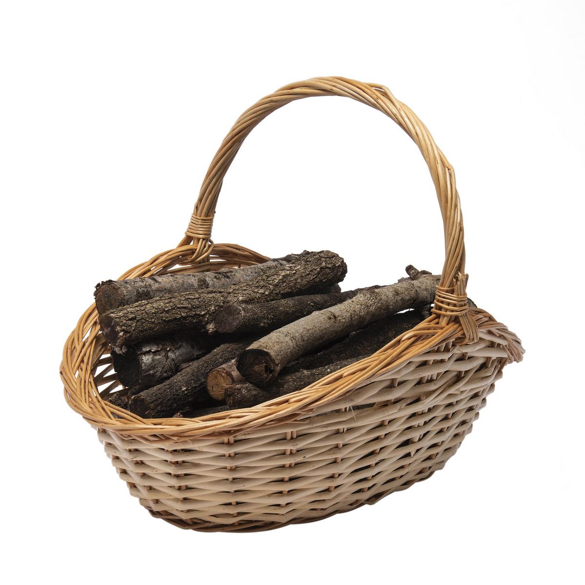 WERKAPRO Panier à bûches en osier WERKA PRO