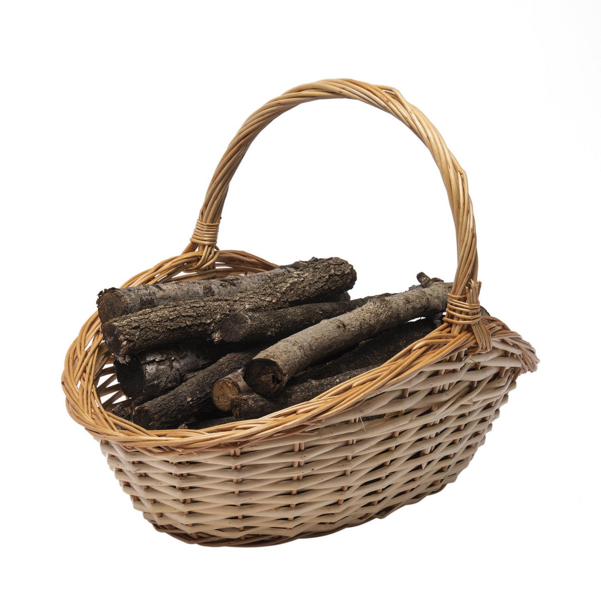 WERKAPRO Panier à bûches en osier WERKA PRO