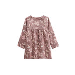 Petit Béguin Robe enfant en molleton Sora. Coloris disponibles : Rose