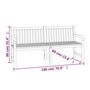 Voir la diapositive 6 : VIDAXL Ensemble a manger de jardin 3 pcs Bois de teck massif