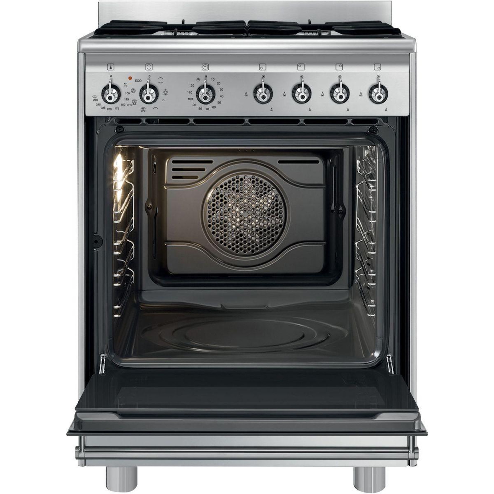 Voir la diapositive 3 : SMEG Cuisinière gaz sx61gm
