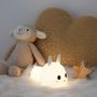 Voir la diapositive 5 : Atmosphera Kids Veilleuse pour Enfant  Lapin Silicone  15cm Blanc