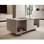 Voir la diapositive 3 : BEST MOBILIER Canterbury - table basse - beige - 100 cm