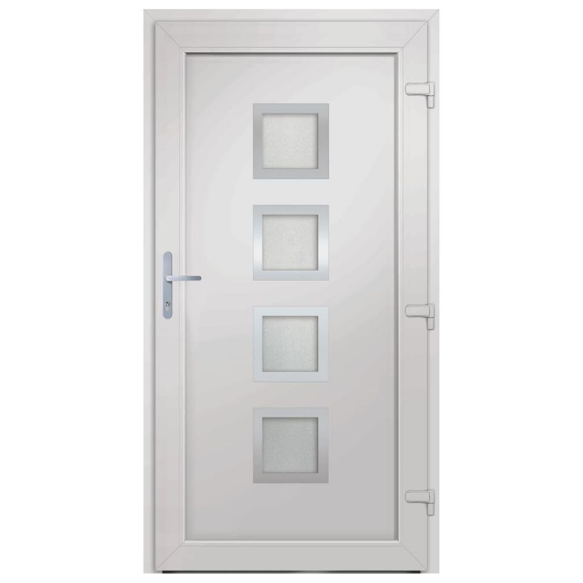 VIDAXL Porte d'entree Blanc 98x200 cm PVC