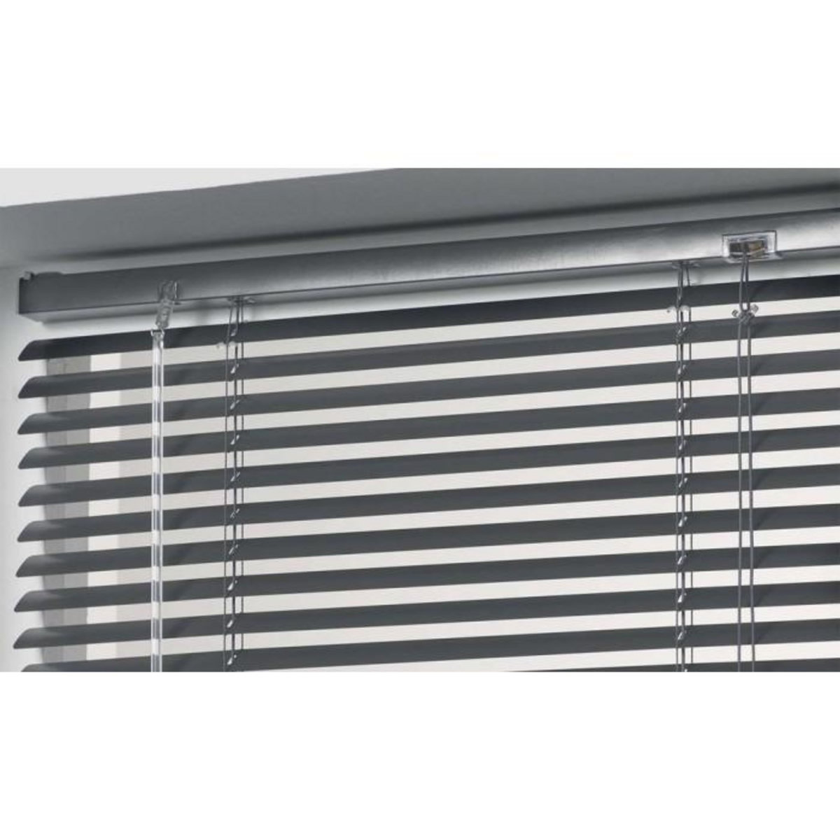 Paris Prix Store à Lamelles  Vénitien  60x130cm Anthracite