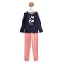 Voir la diapositive 1 : IN EXTENSO Pyjama phosphorescent coton bio licorne fille