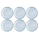 BJORN Assiette GENESIS Ø27cm - 6 pièces - Mer