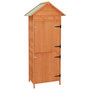 Voir la diapositive 2 : VIDAXL Armoire de rangement de jardin Marron 42,5x64x190 cm