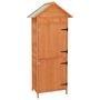 Voir la diapositive 2 : VIDAXL Armoire de rangement de jardin Marron 42,5x64x190 cm