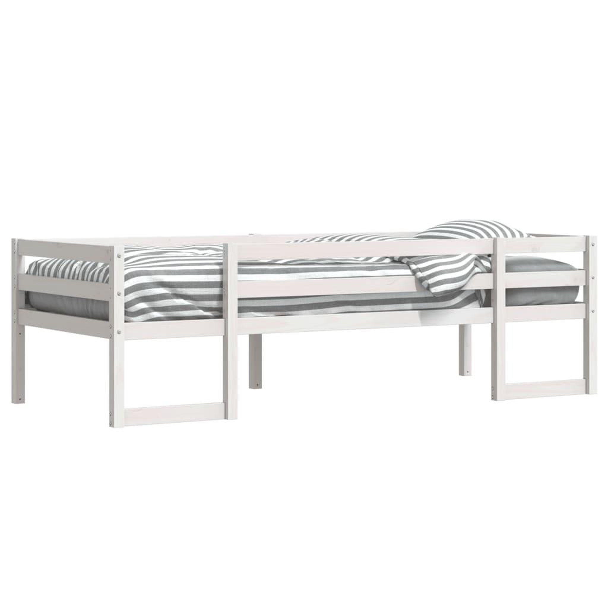 Voir la diapositive 4 : VIDAXL Cadre de lit pour enfants sans matelas 75x190 cm pin massif