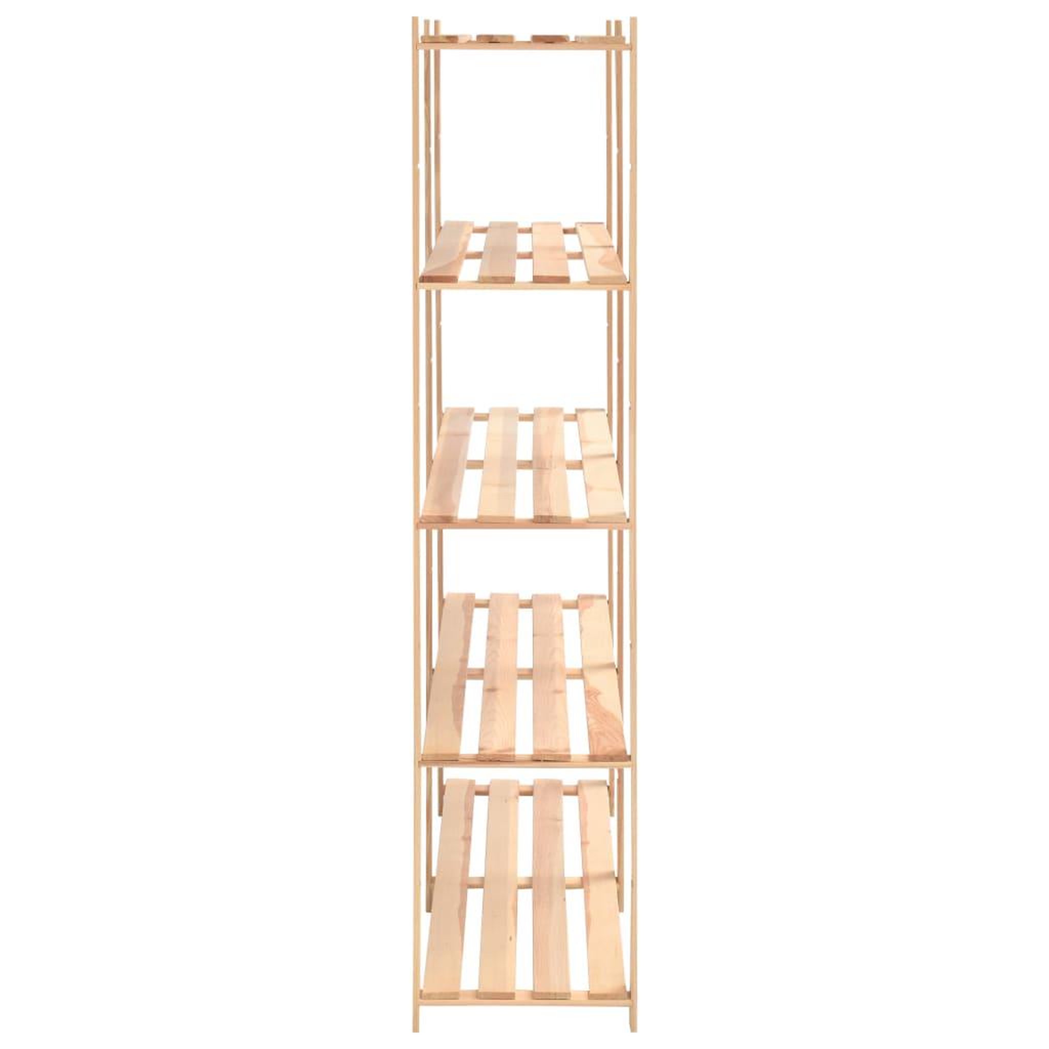 Voir la diapositive 5 : VIDAXL Etageres de rangement a 5 niveaux 2pcs 170x38x170 cm Pin 500 kg