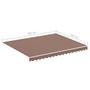 Voir la diapositive 6 : VIDAXL Tissu de remplacement pour auvent Marron 3x2,5 m