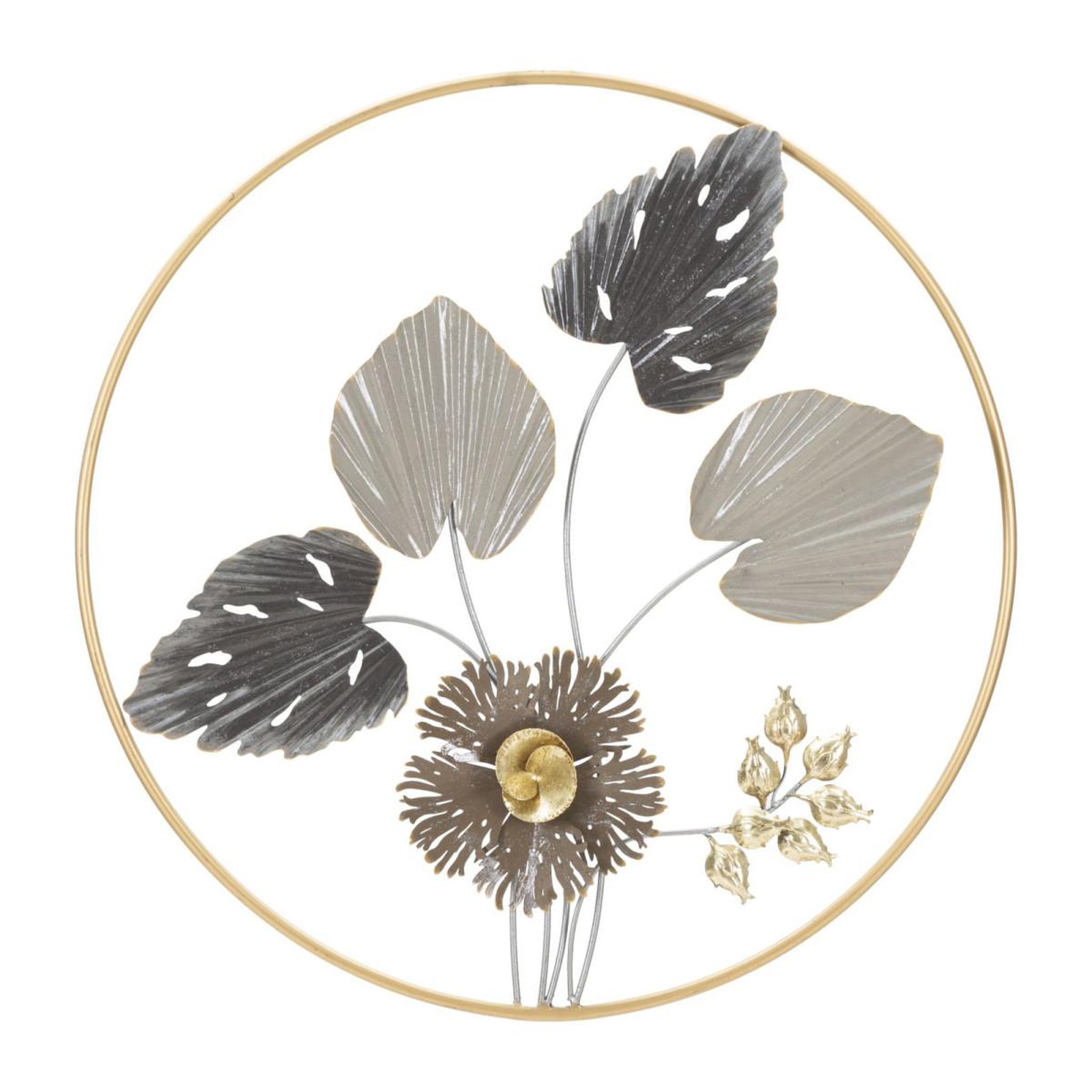 Paris Prix Décoration murale ronde en métal  rod  65cm multicolore