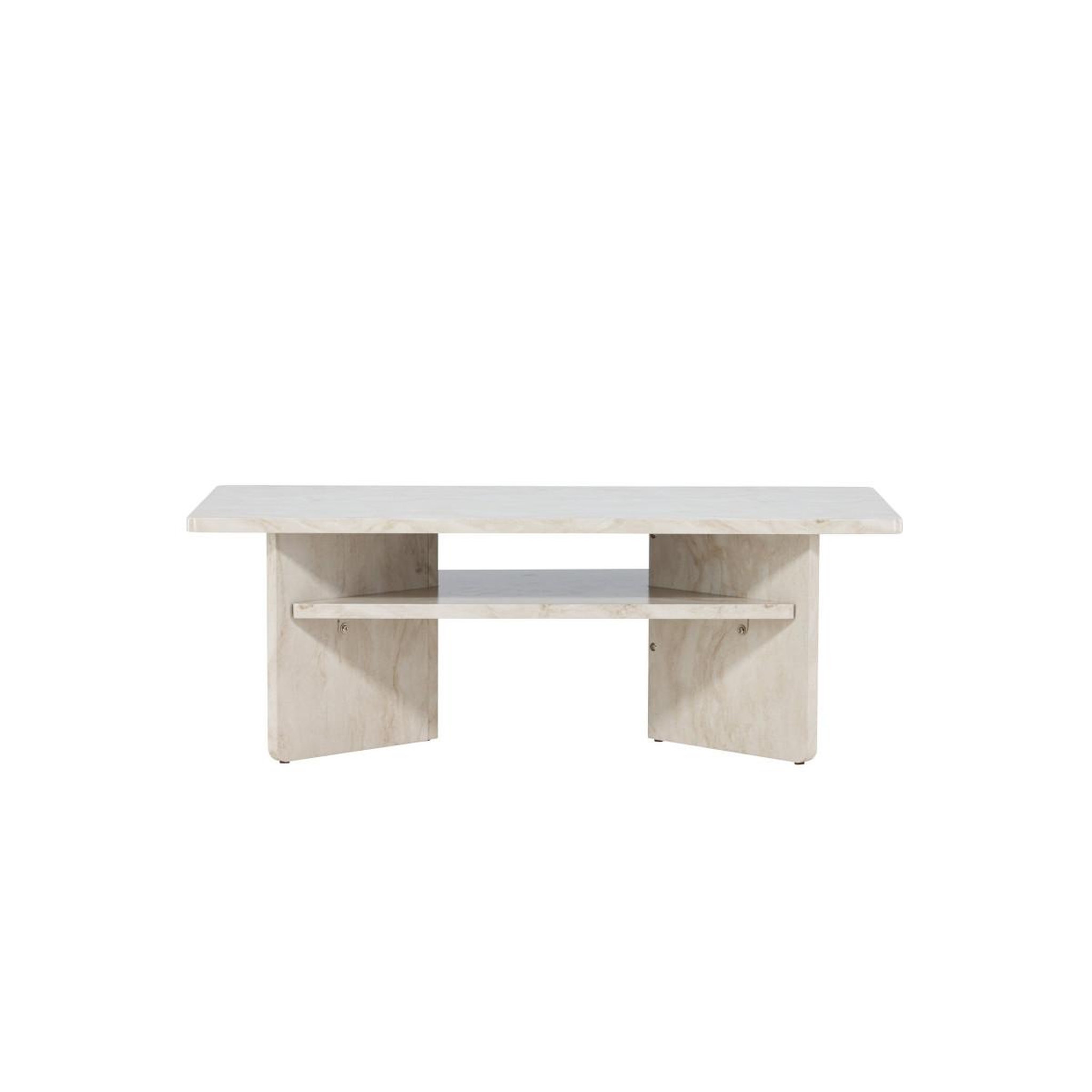 Voir la diapositive 4 : Paris Prix Table basse effet marbre  alesund  120cm beige
