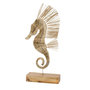Voir la diapositive 2 : Paris Prix Statue Hippocampe Herbe  Nut  80cm Naturel