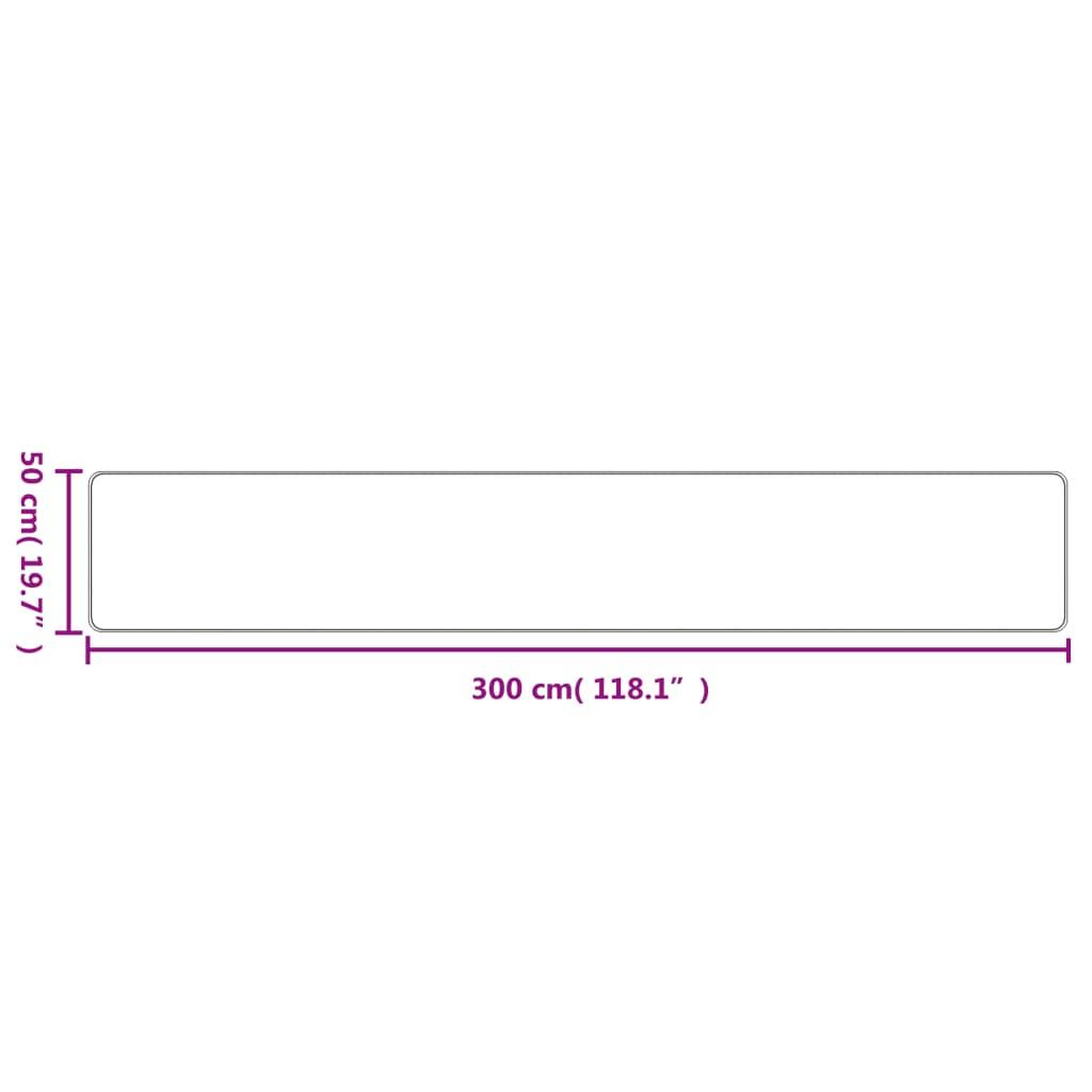 Voir la diapositive 6 : VIDAXL Tapis de couloir aspect sisal sable 50x300 cm
