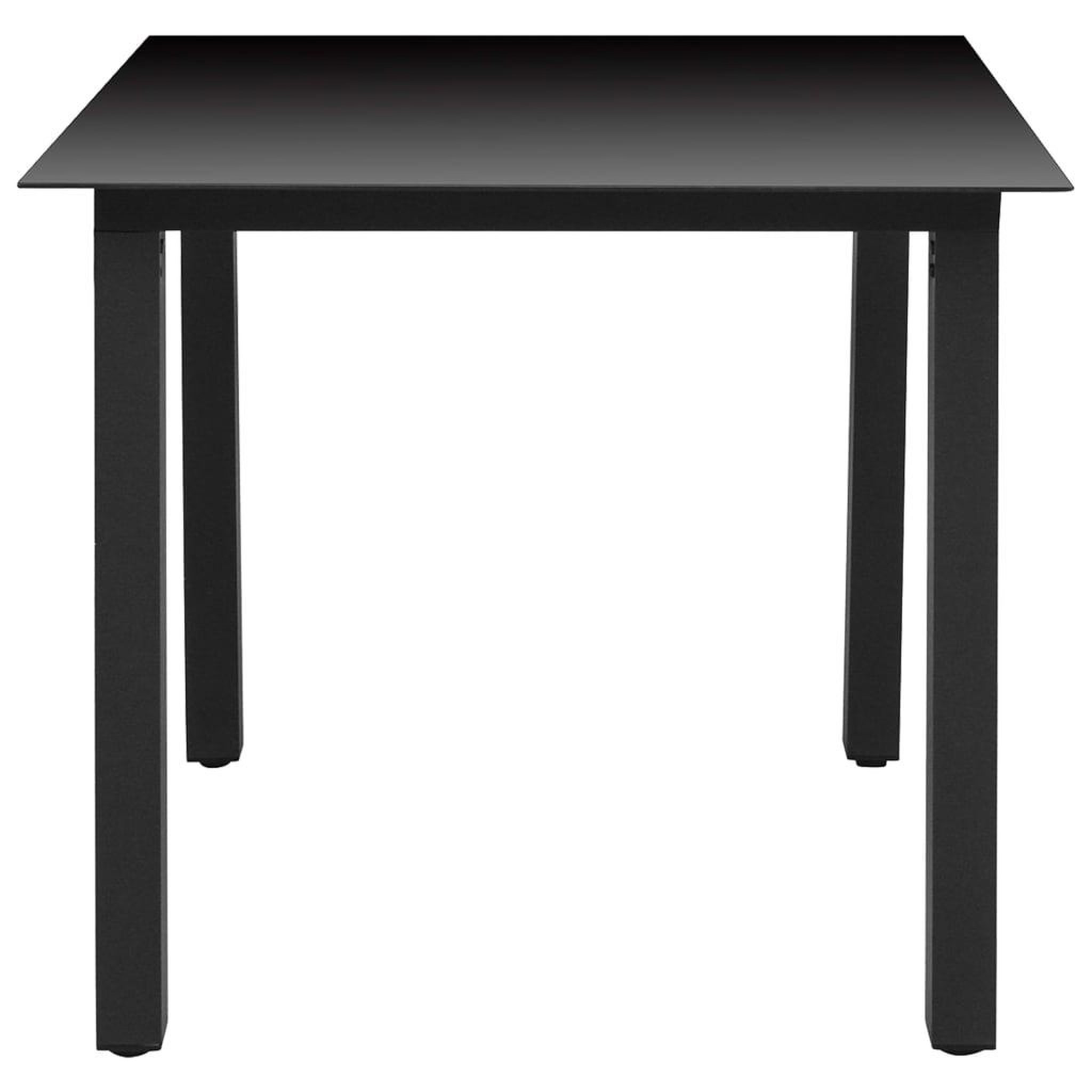 Voir la diapositive 4 : VIDAXL Ensemble a manger de jardin 3 pcs noir