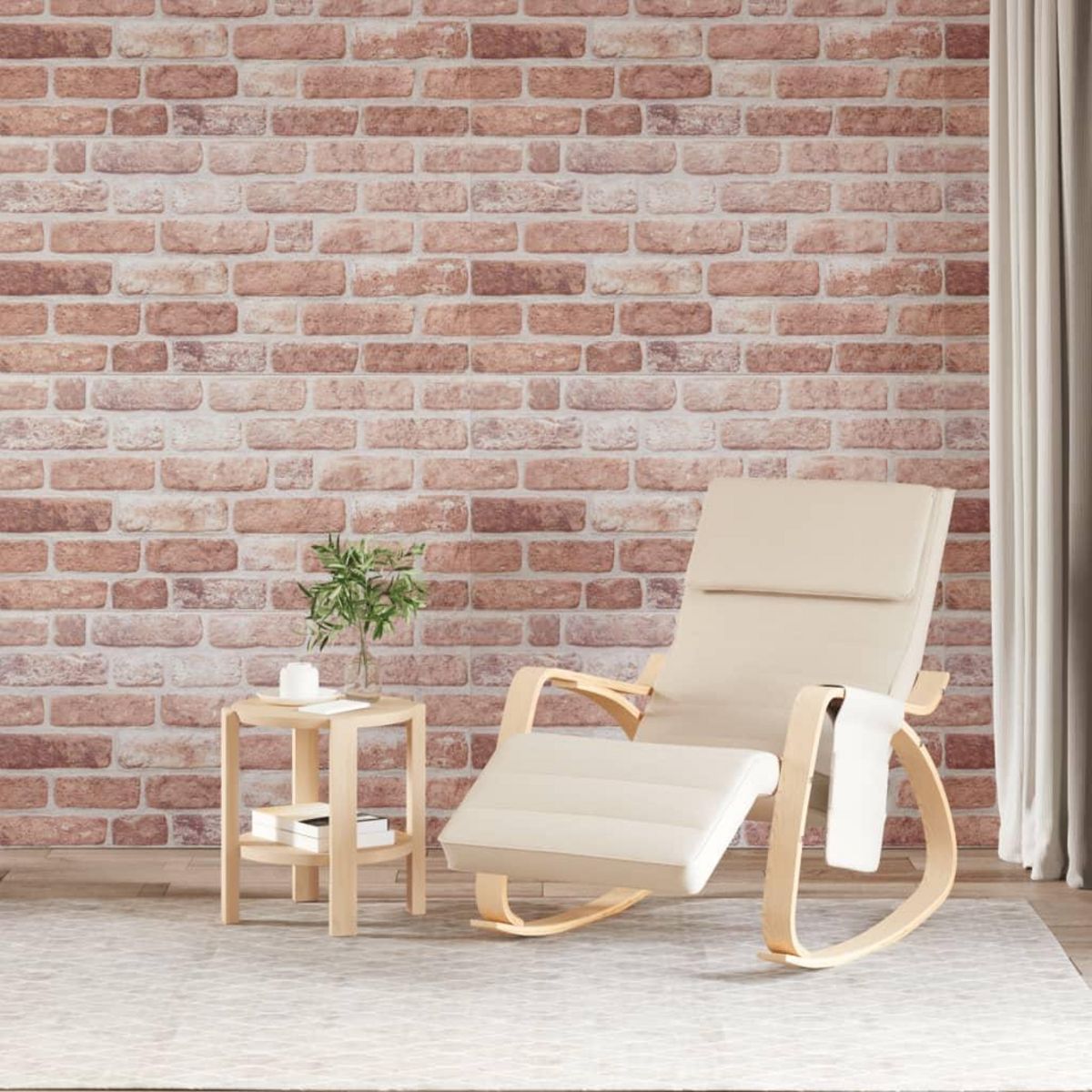 VIDAXL Panneaux muraux 3D 10 pcs marron 100x50 cm EPS