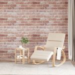 VIDAXL Panneaux muraux 3D 10 pcs marron 100x50 cm EPS