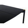 Voir la diapositive 6 : Paris Prix Table à Manger Design  Pelle  190cm Noir