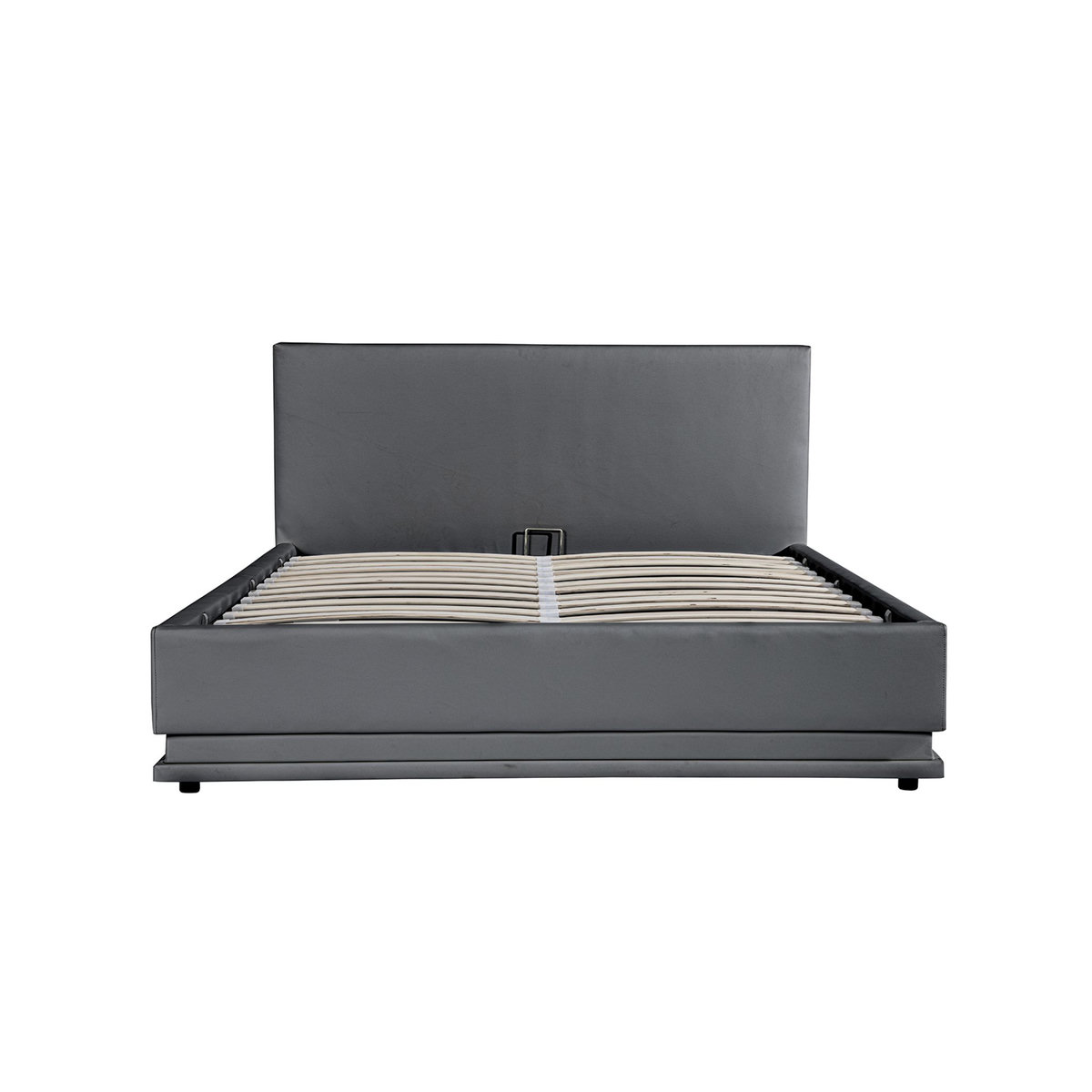 Lit coffre 140x190cm avec contour lit LED + sommier à lattes inclus GALAXY