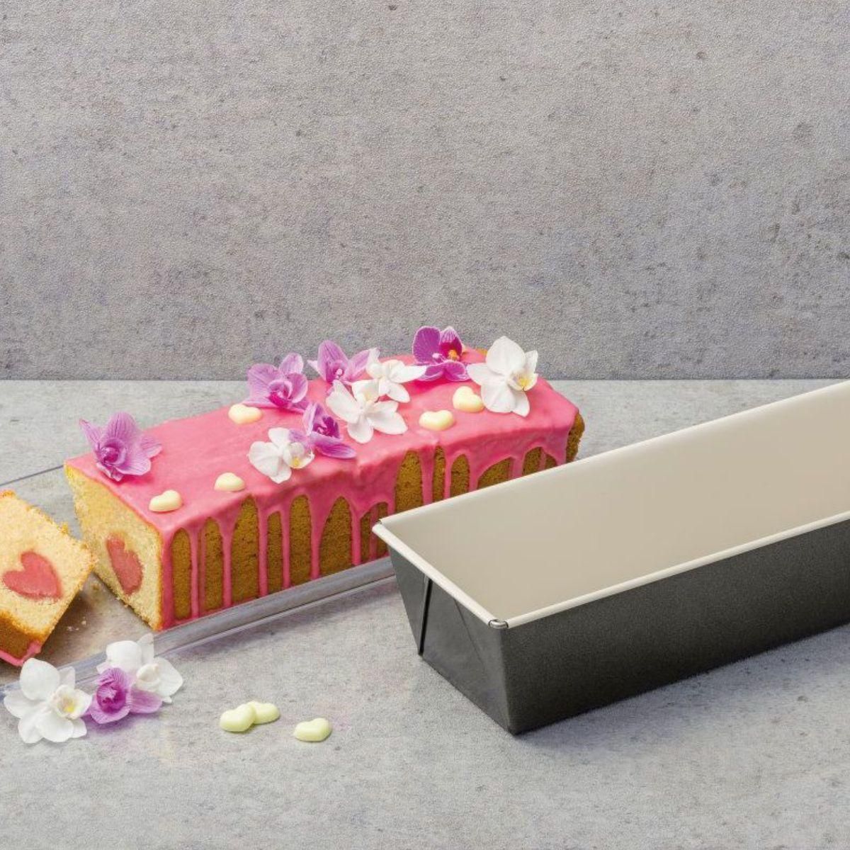 DR.OETKER Moule à cake 30 cm et moule à gâteau rectangulaire 28 x 18 cm Dr. Oetker Back Trend