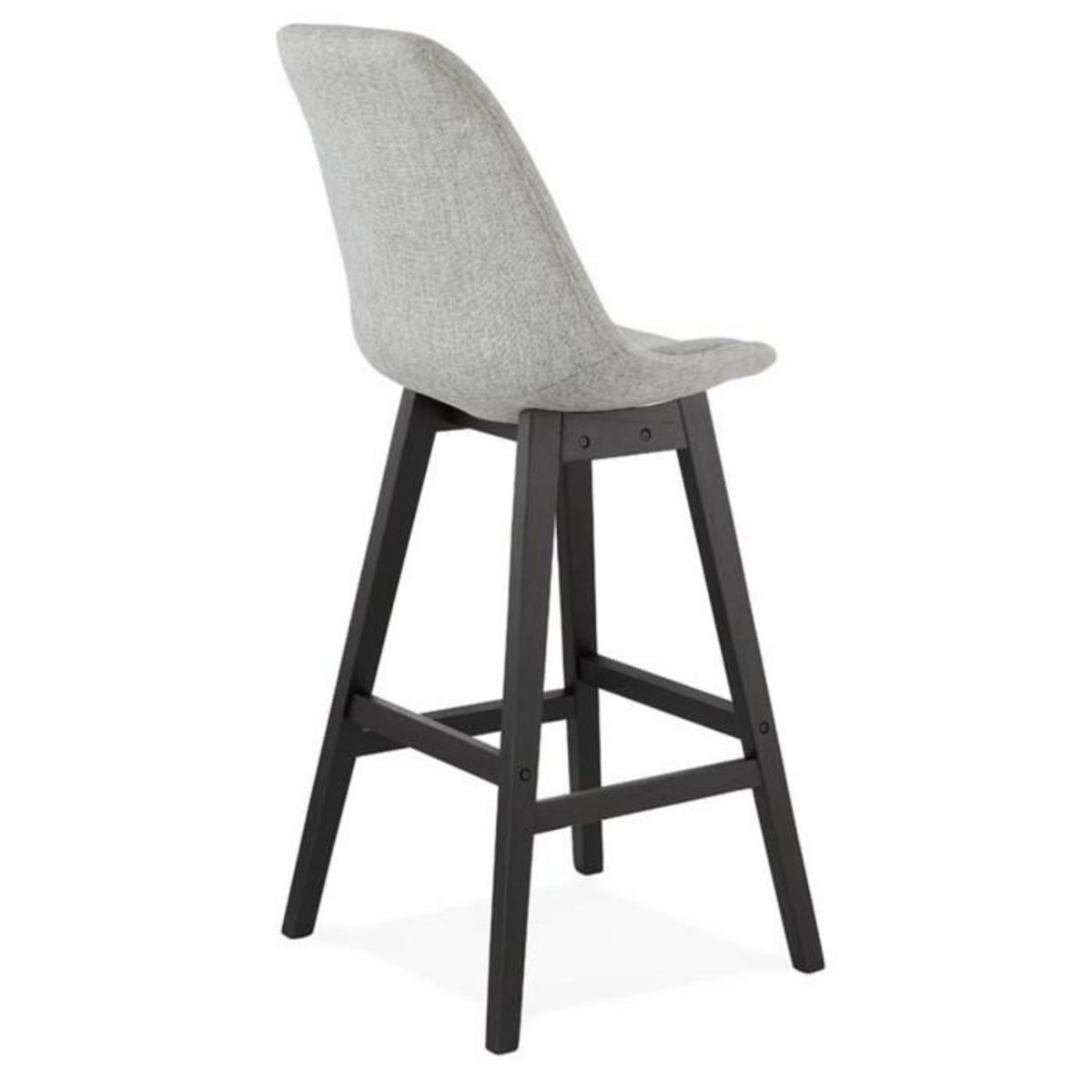 Paris Prix Tabouret de Bar Design  Xenu  114cm Gris & Noir