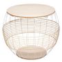 Voir la diapositive 2 : Paris Prix Lot de 2 Tables d'Appoint Déco  Mety  50cm Blanc
