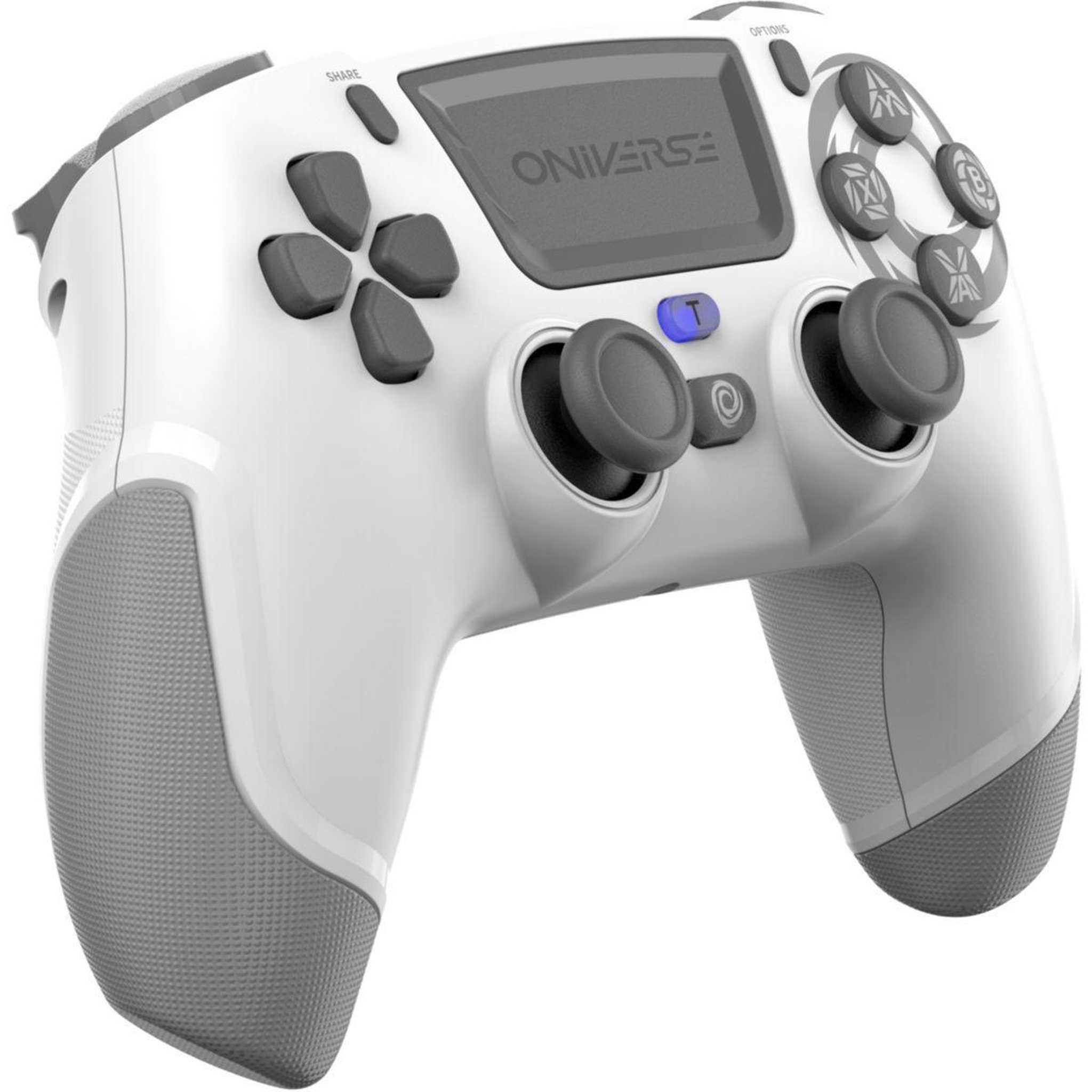 Voir la diapositive 3 : ONIVERSE Manette Sans fil Revolt Bluetooth Moon Blanche